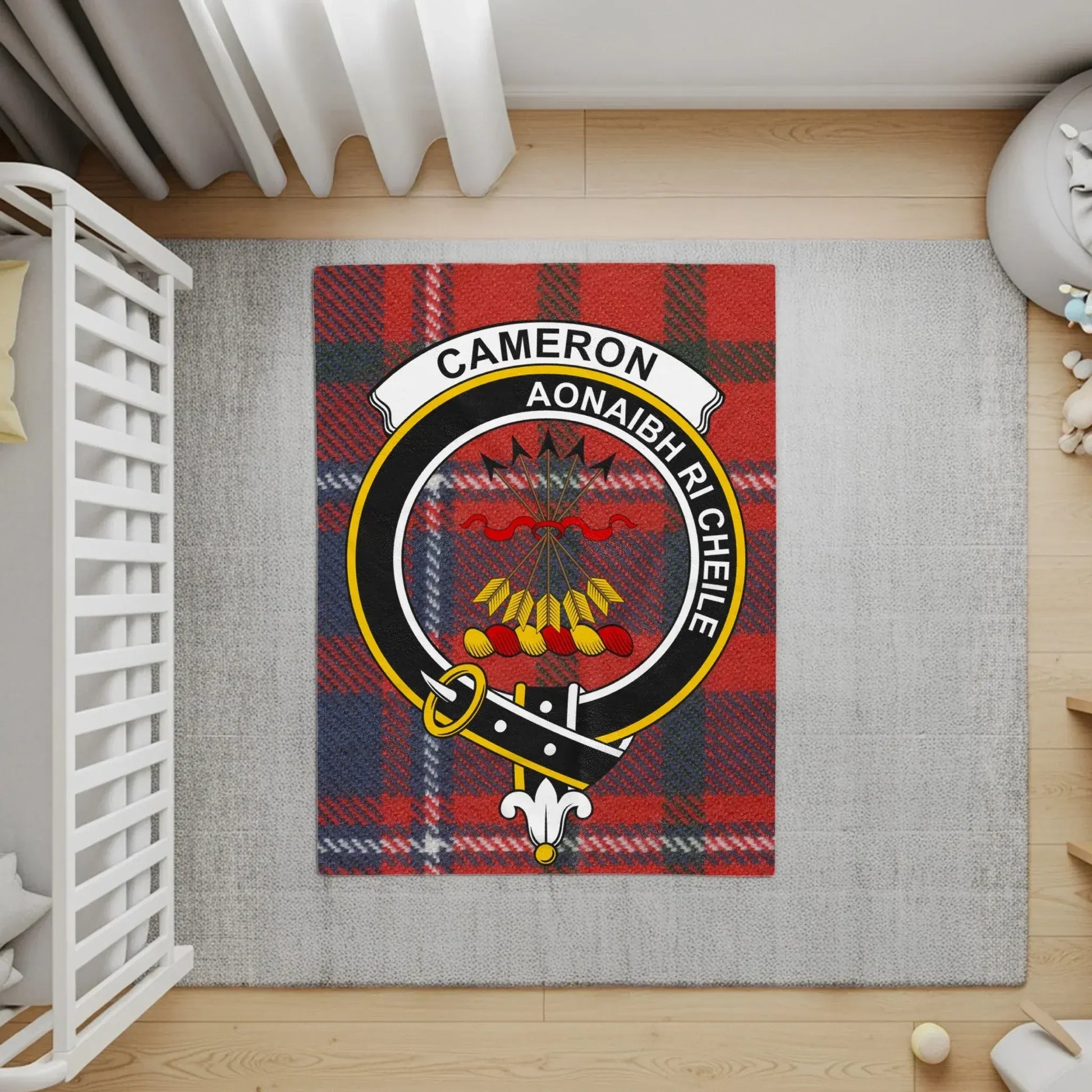 Cameron Aonaibh Ri Cheile Crest Plaid product type
