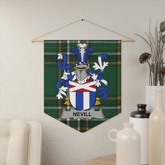 Family Crest Shield Banner Coat of Arms Tapestry product type