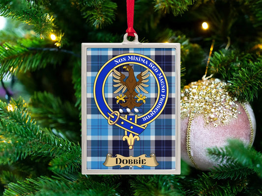 Personalized Family Crest Hanging Ornament product