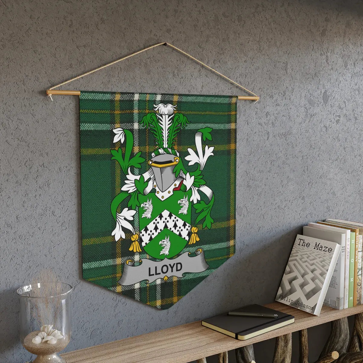 Lloyd Family Crest Tapestry Wall Hanging Decorative product