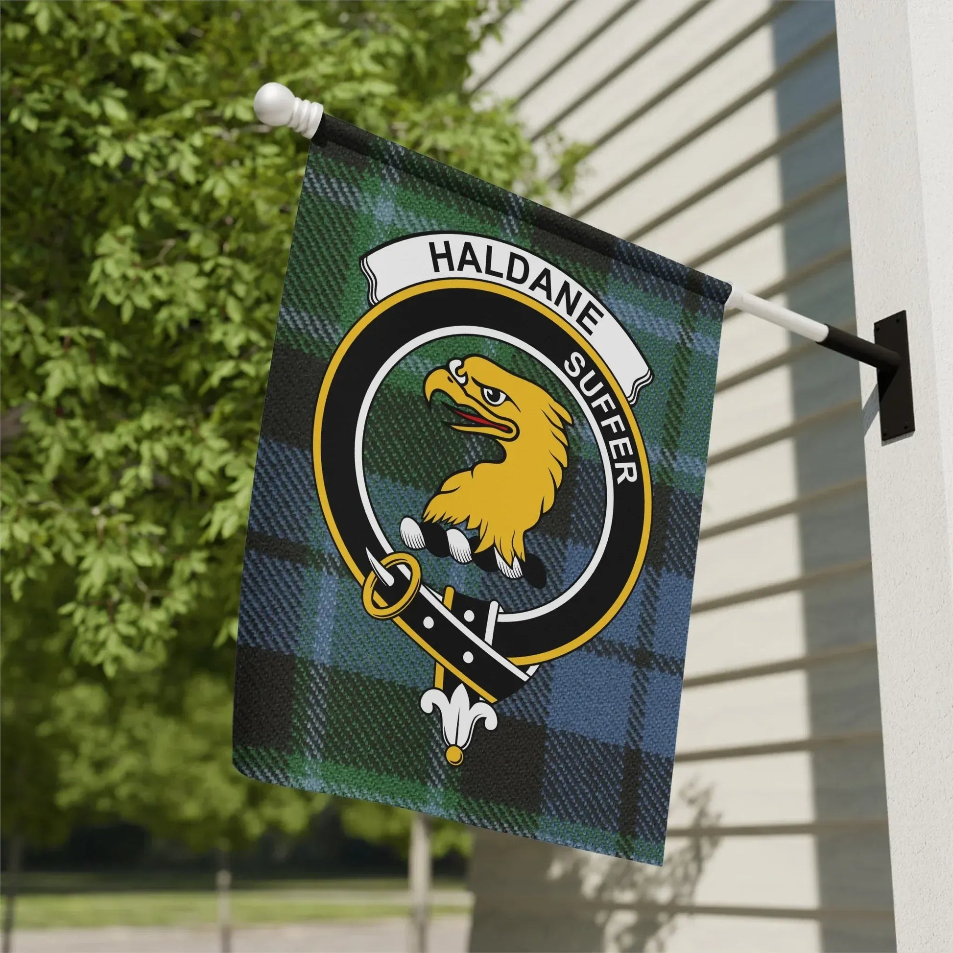 Haldane Suffer Crest Emblem Decorative Flag product