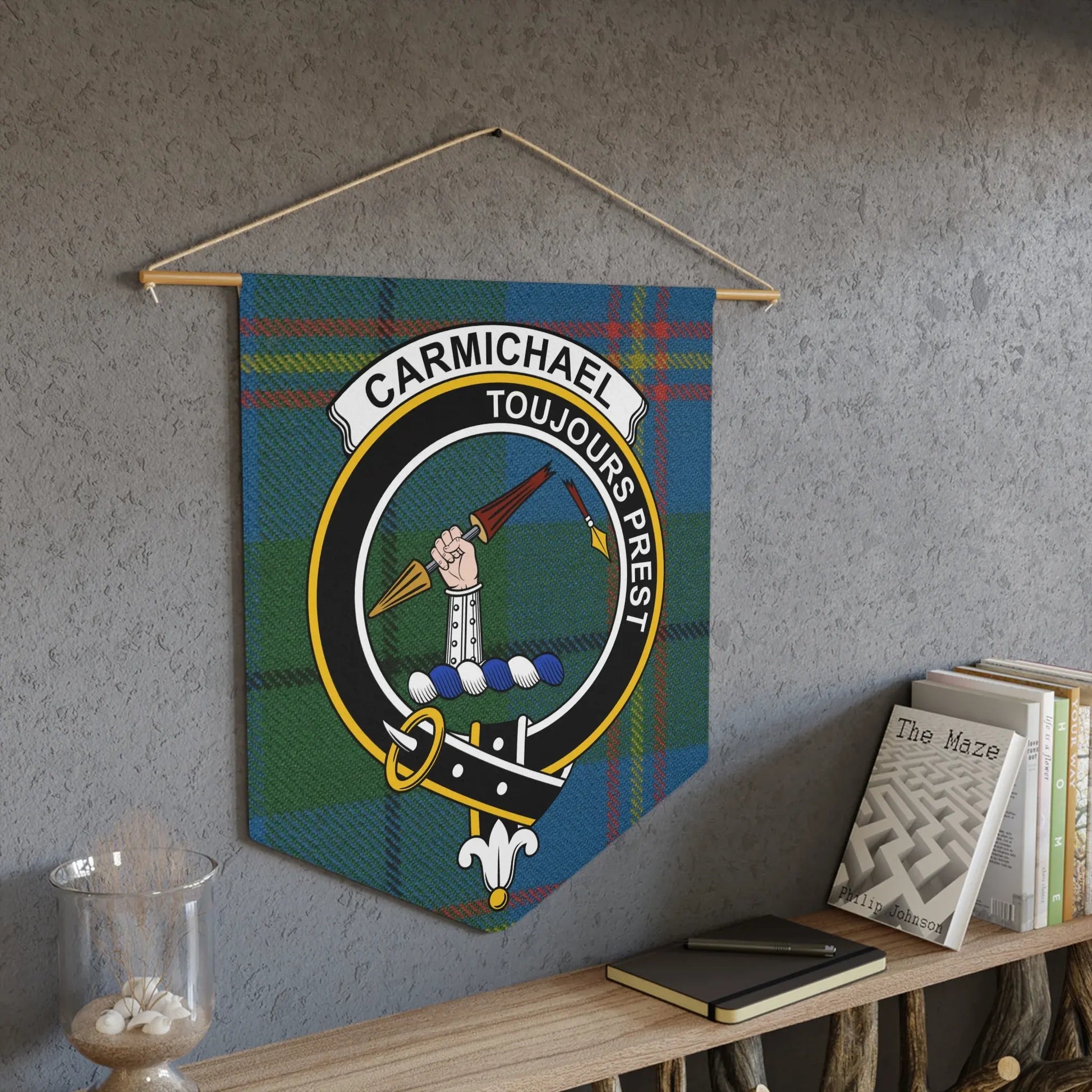 Carmichael Toujours Prest Plaid Wall Hanging product