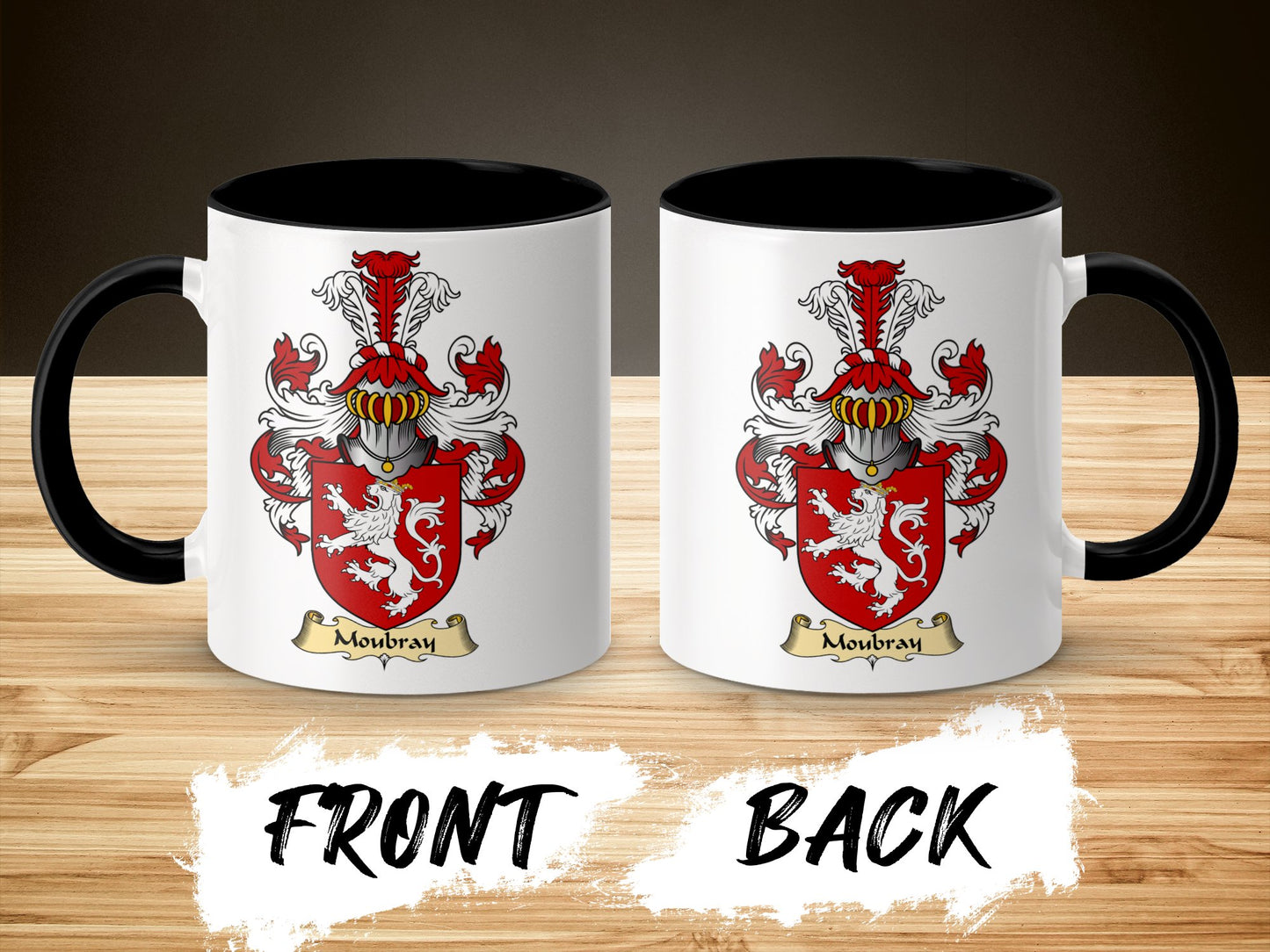 Elegant Scottish Clan Surname Coat of Arms Mug - Living Stone Gifts