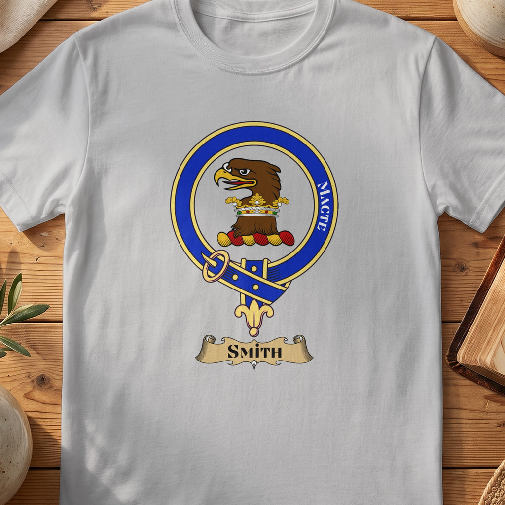 Smith Scottish clan crest T-shirt in Sport Grey
