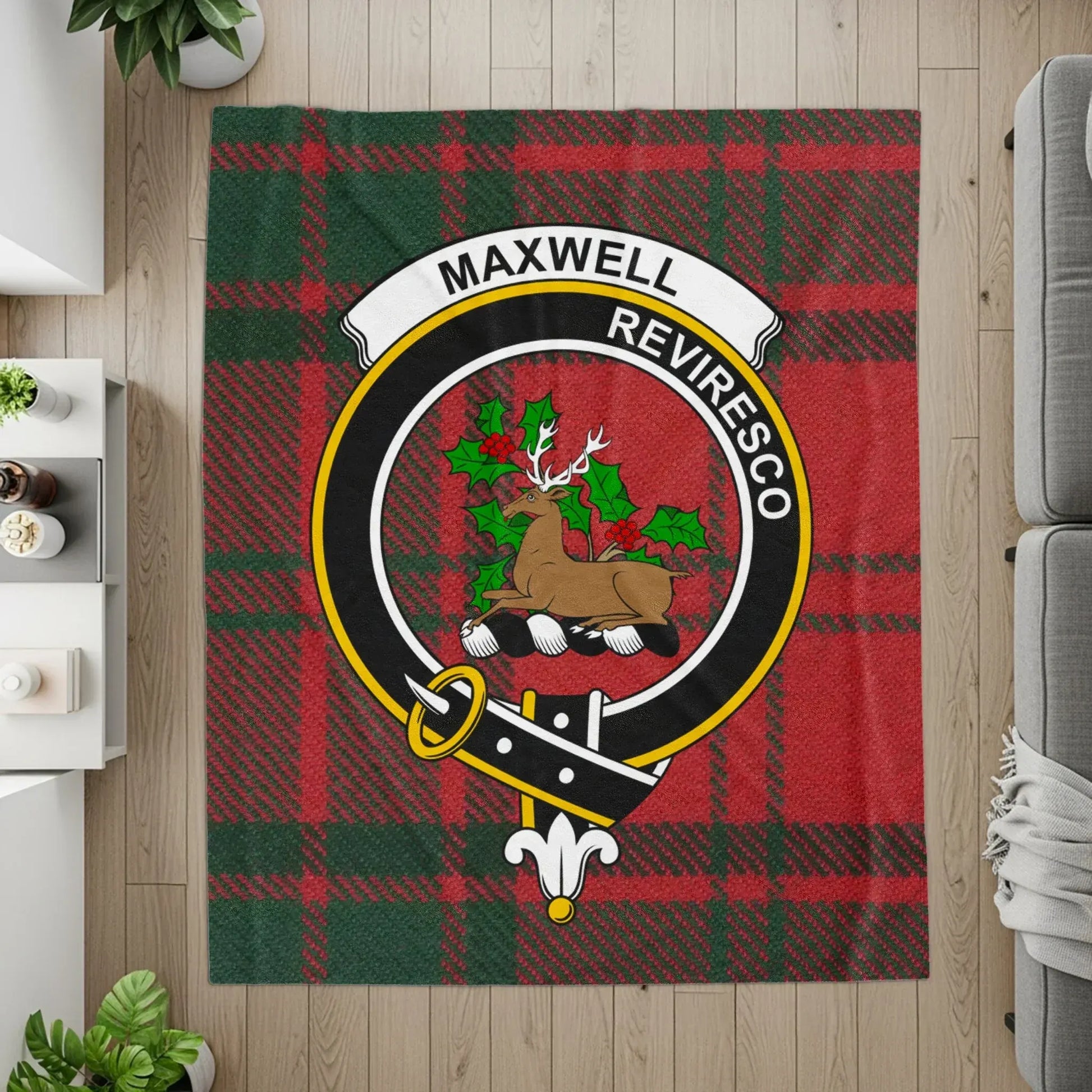 Maxwell Reviresco Plaid Blanket Christmas product