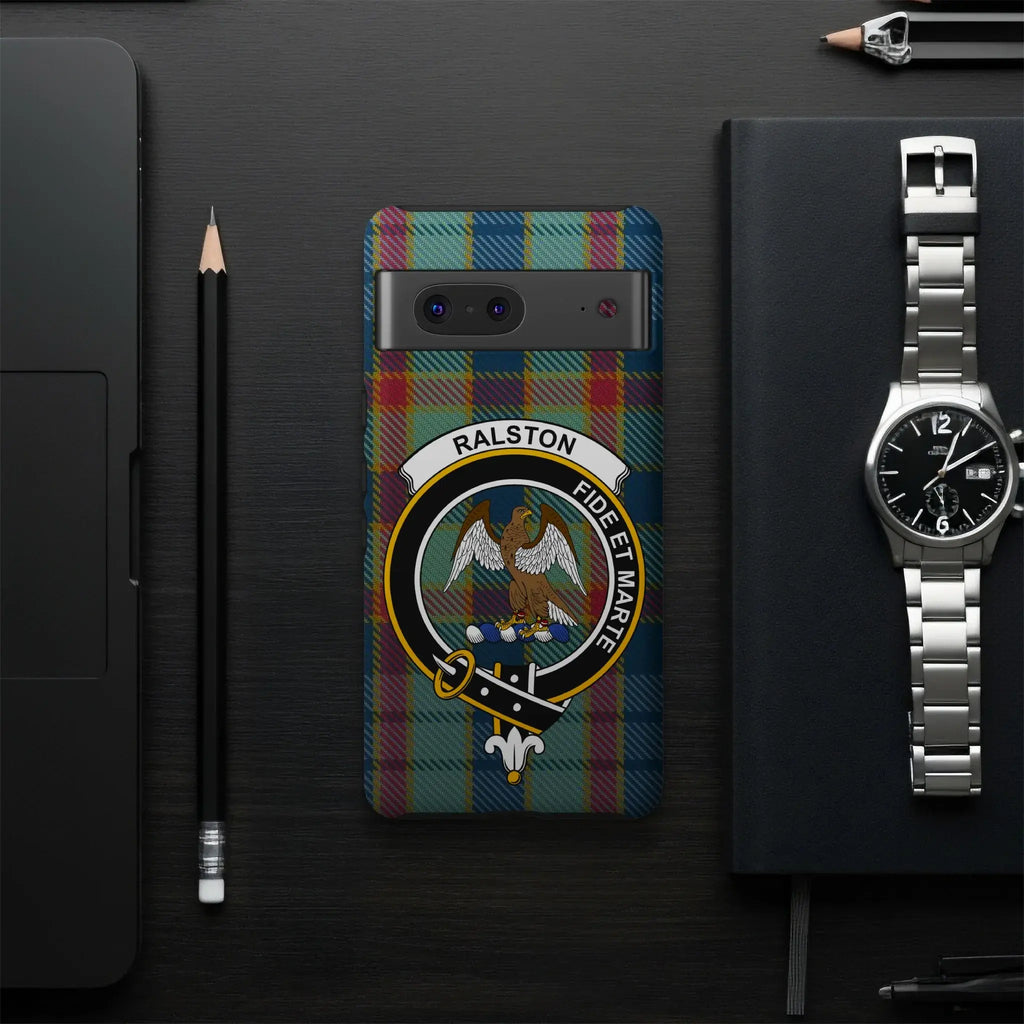 Ralston Fide Et Marte Plaid Phone Case