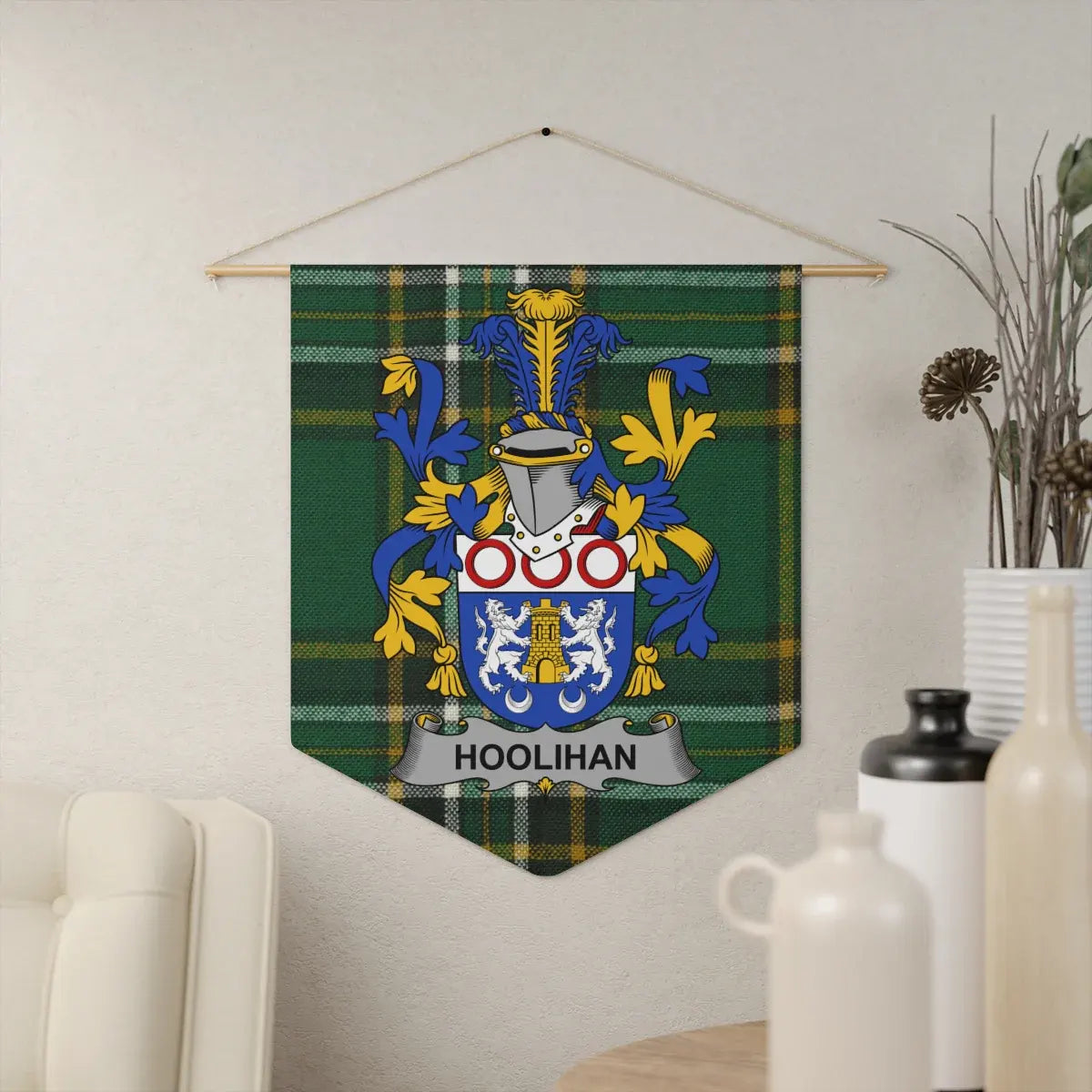 Personalized Family Coat of Arms Wall Hanging product type