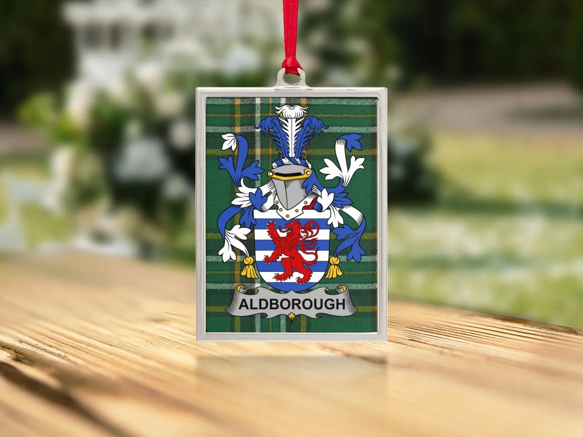 Aldborough Family Crest Hanging Decorative Product