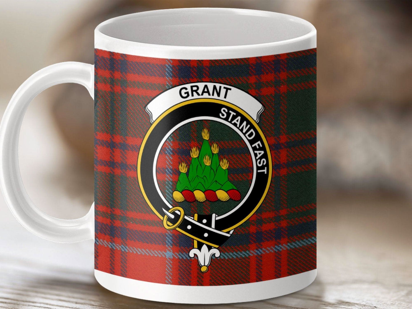 Grant Stand Fast Tartan Mug Coffee Tea Product