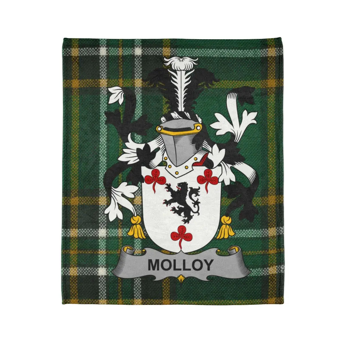 Molloy Family Crest Tartan Blanket product