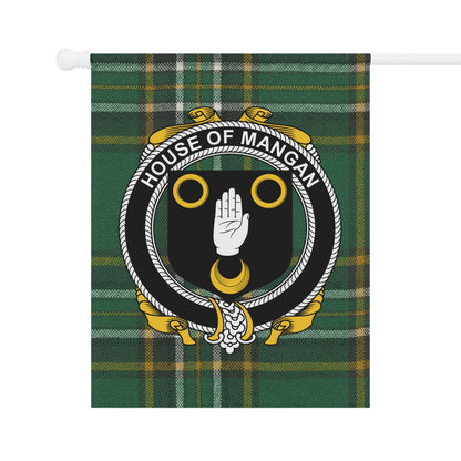 House of Mangan Tartan Clan Crest Flag product