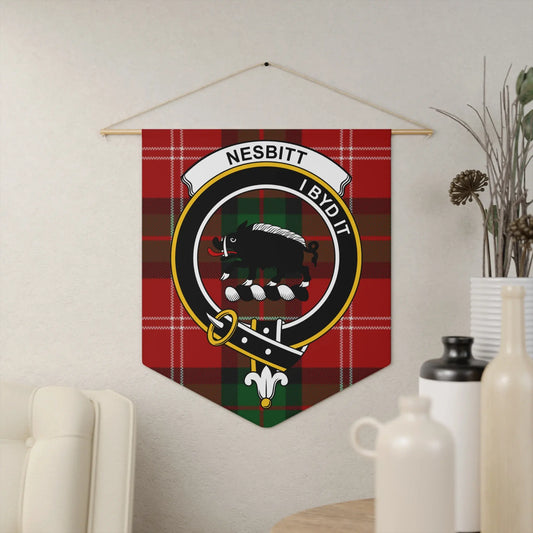 Nesbitt Scottish Clan Crest Tartan Art product