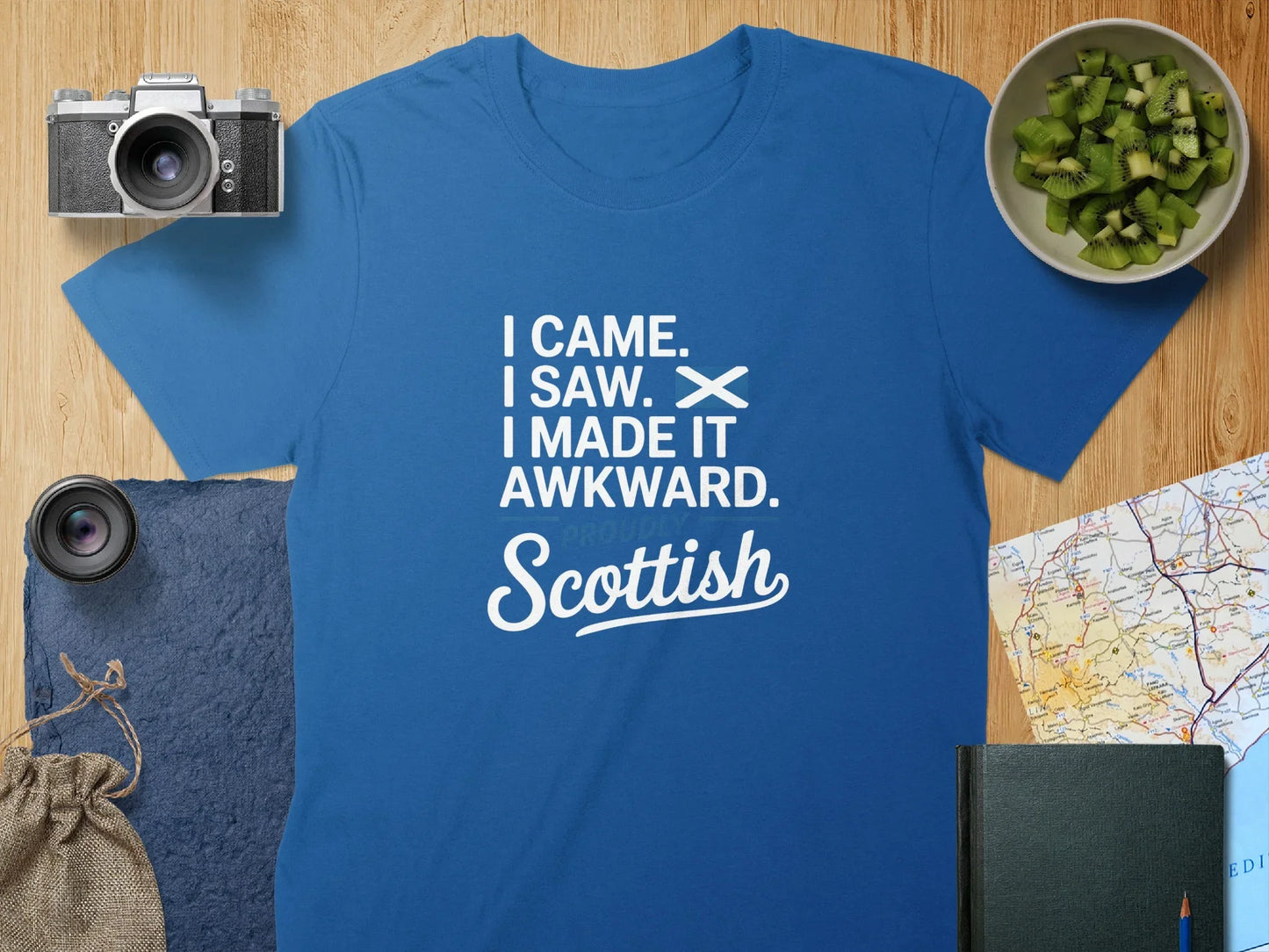 I Came I Saw I Made It Awkward Scottish T-shirt product