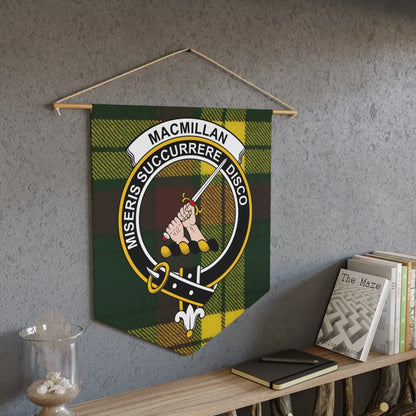 Macmillan Coat of Arms Tartan Banner product