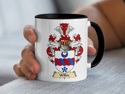 Clan Wilkie Scottish Coat of Arms Mug - Living Stone Gifts