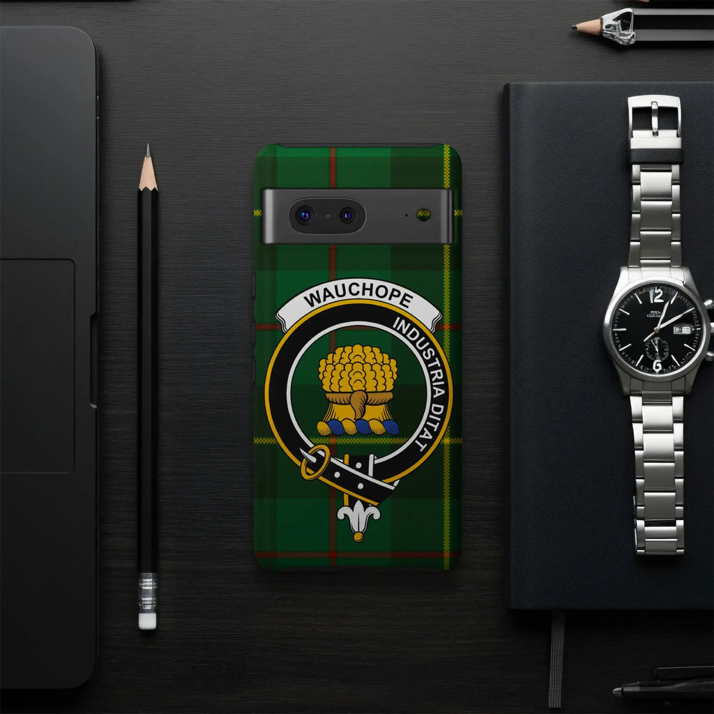 Wauchope Industria Ditat Tartan Design Phone Case