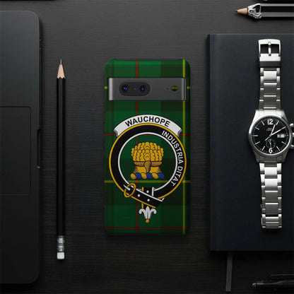 Wauchope Industria Ditat Tartan Design Phone Case