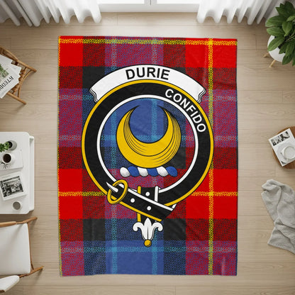 Scottish Clan Crest Plaid Blanket Home Decor product