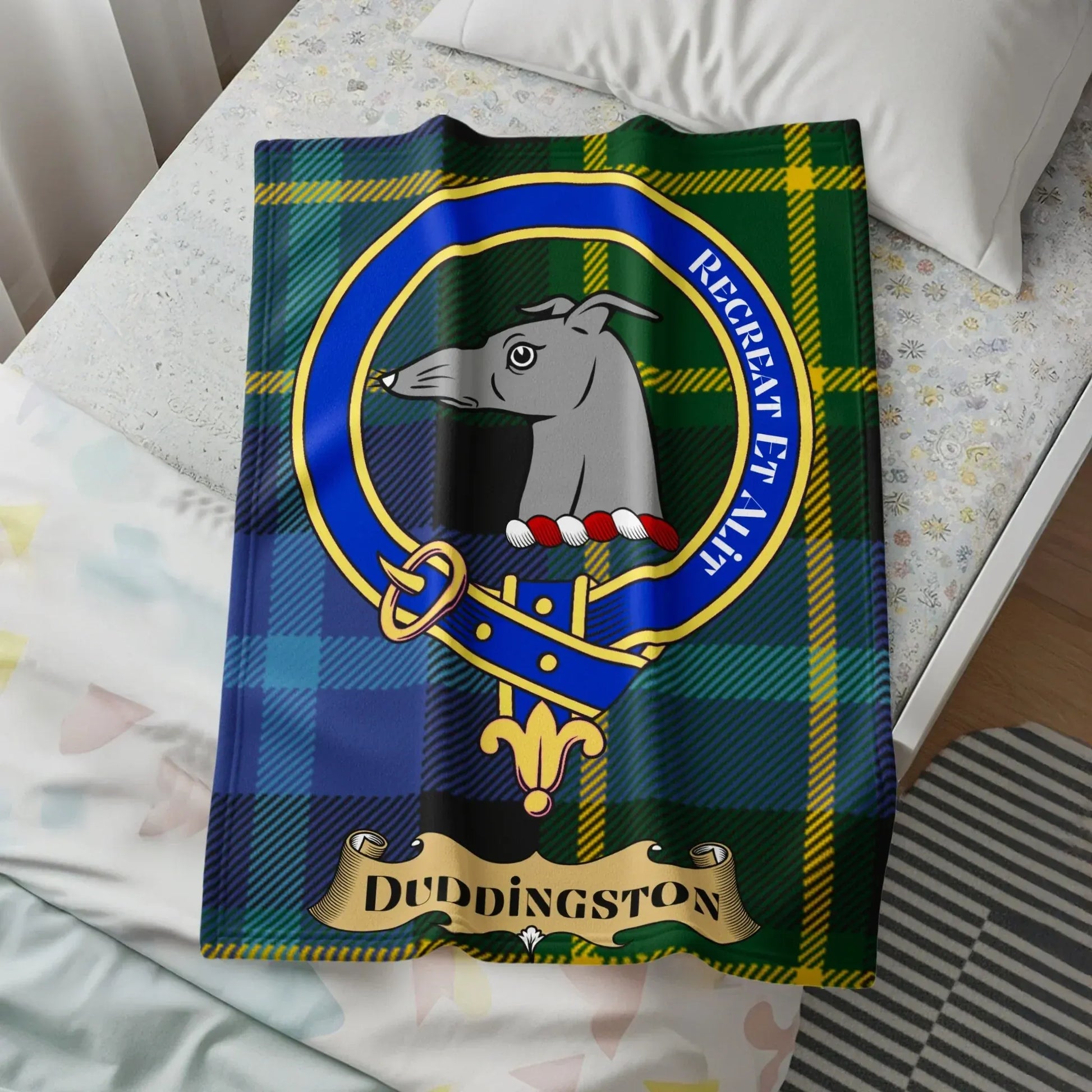Duddingston Personalized Tartan Blanket product