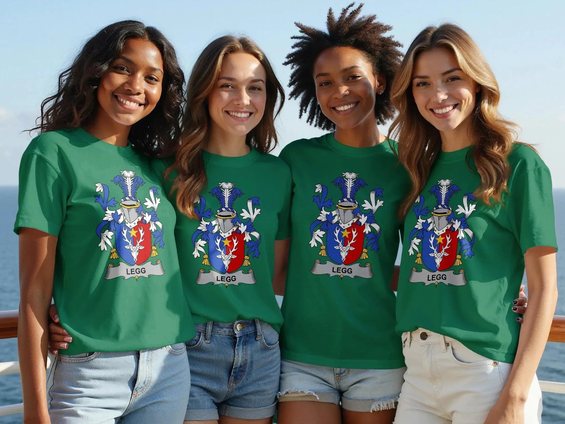 Personalized Legg Family Crest Shirt product