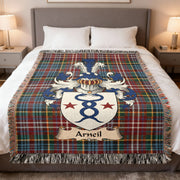 Arneil Family Shield Scottish Woven Blanket