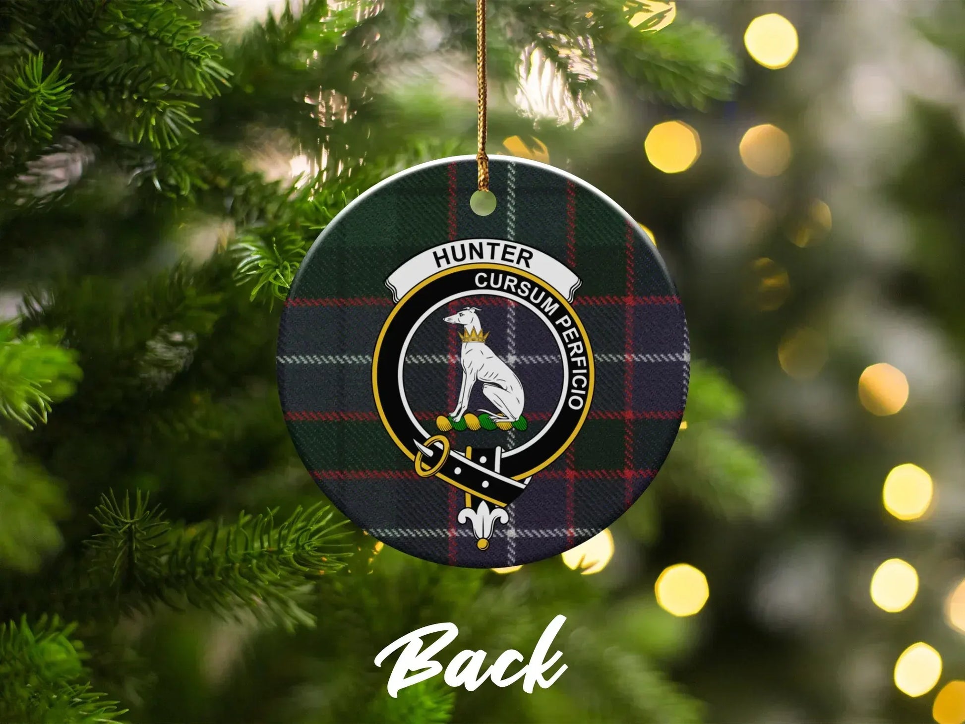 Hunter Cursum Perfício Holiday Ornament product