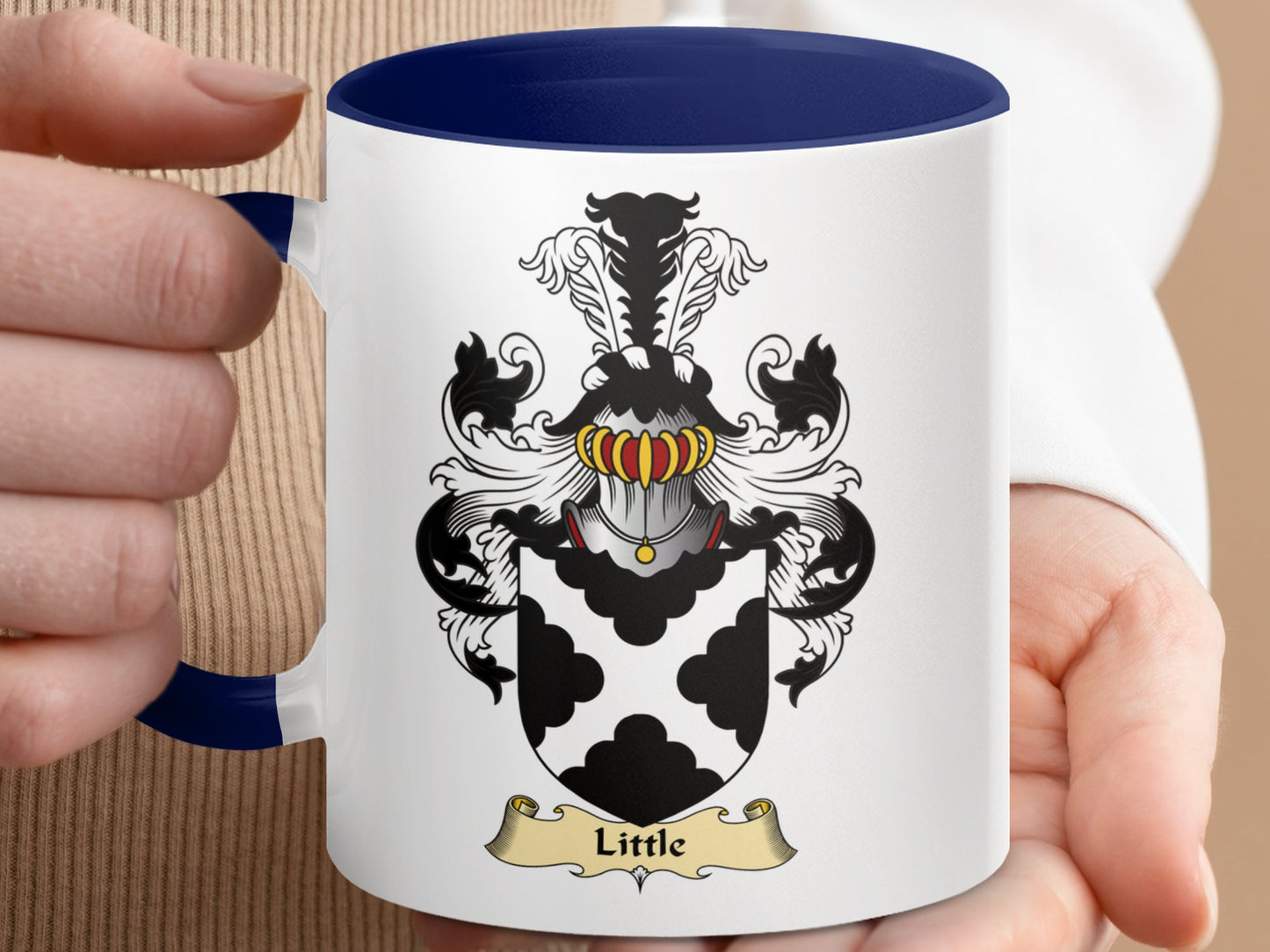 Clan Little Scottish Coat of Arms Emblem Mug - Living Stone Gifts