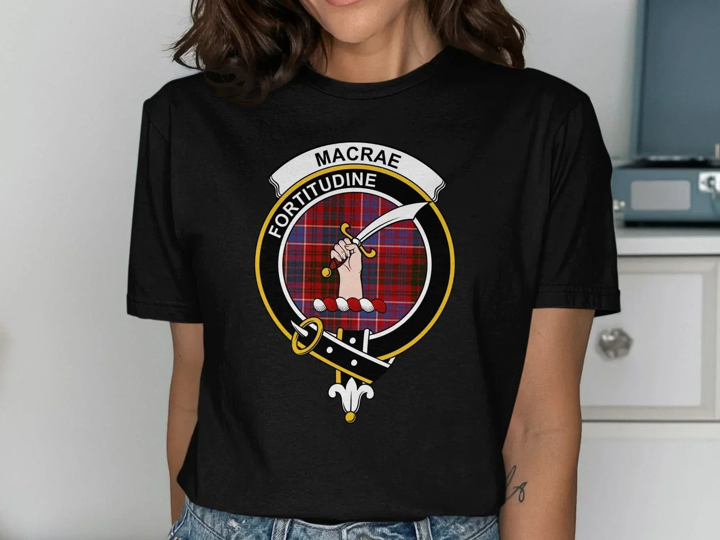 MacRae Fortitudine Emblem T-Shirt Product