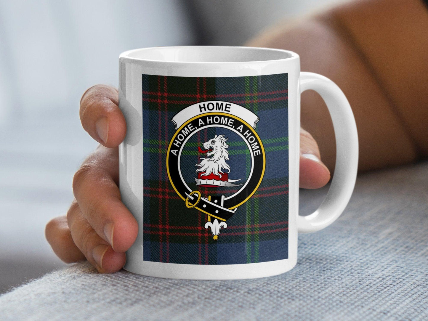 Scottish Clan Crest Tartan Plaid Mug Home Symbol Design - Living Stone Gifts