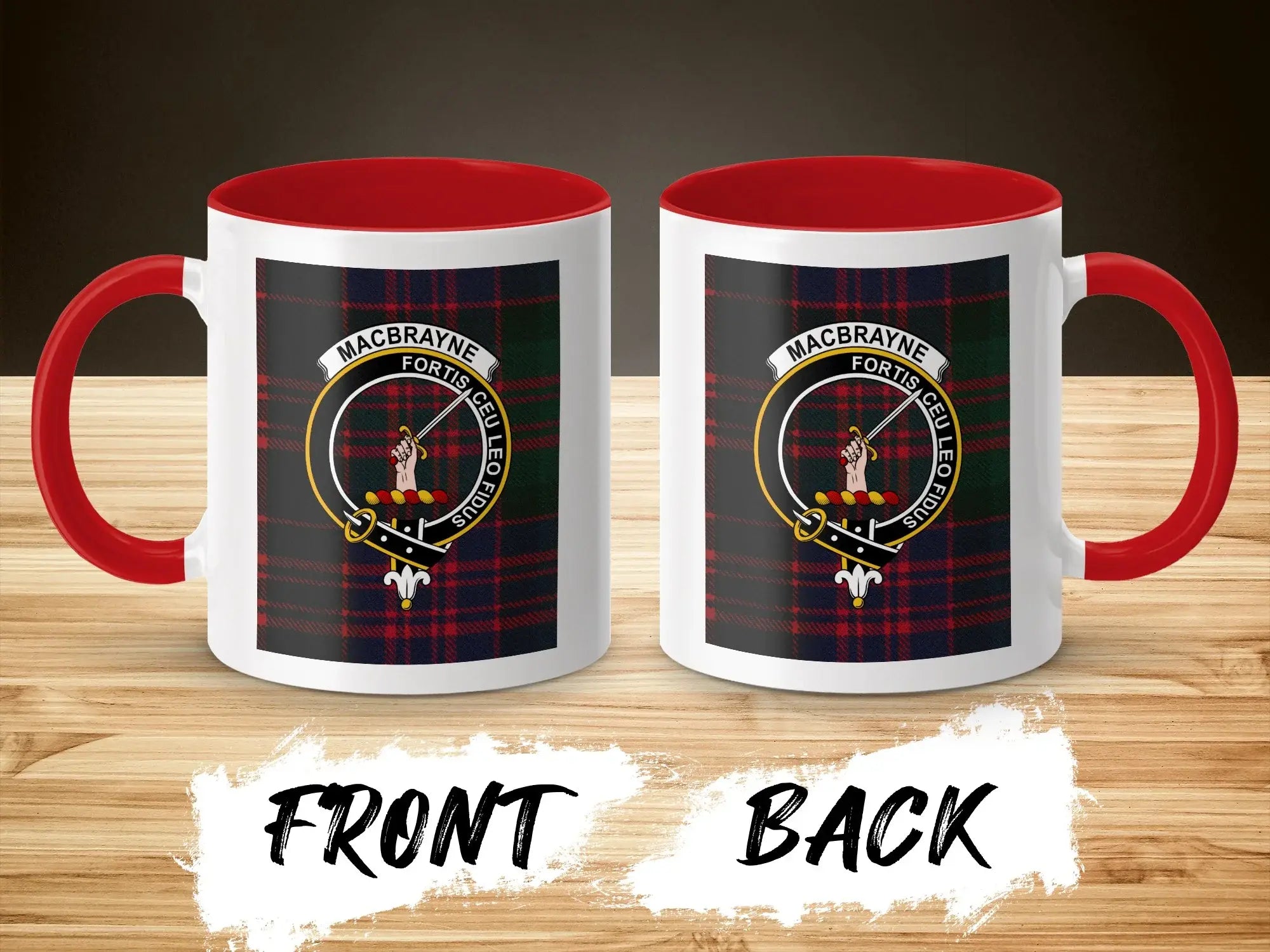 MacBrayne Fortis Clueo Fiduc Crest Coffee Mug Product