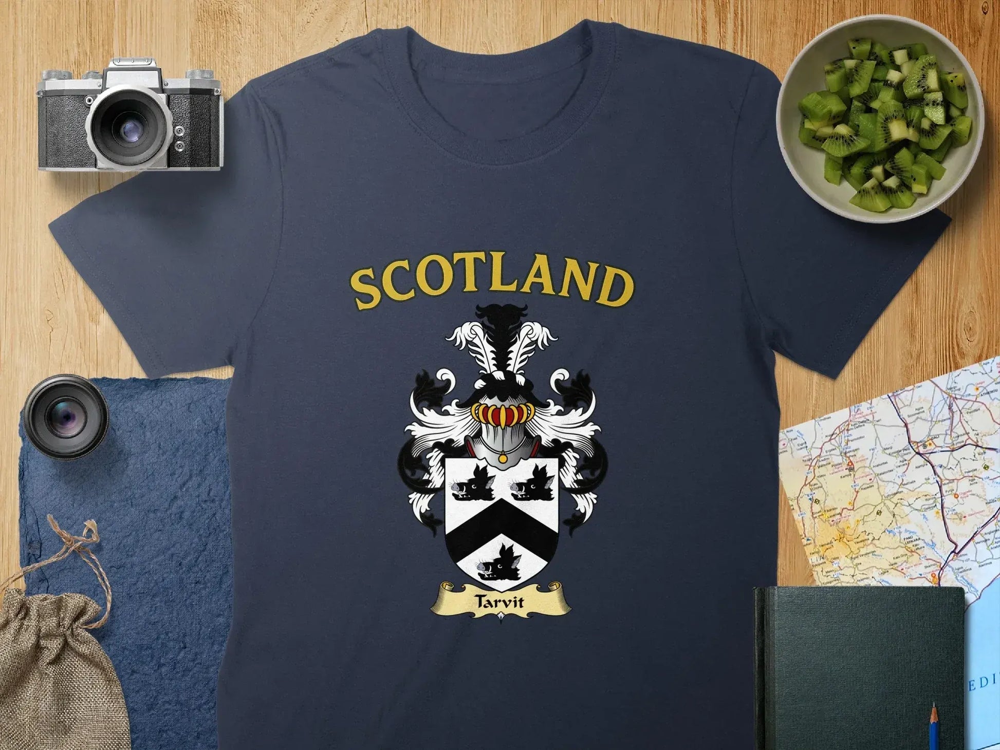 Scotland Tarvit Emblem Tee Shirt product