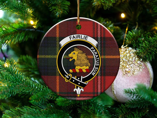Fairlie Paratus Sum Custom Christmas Ornament product type