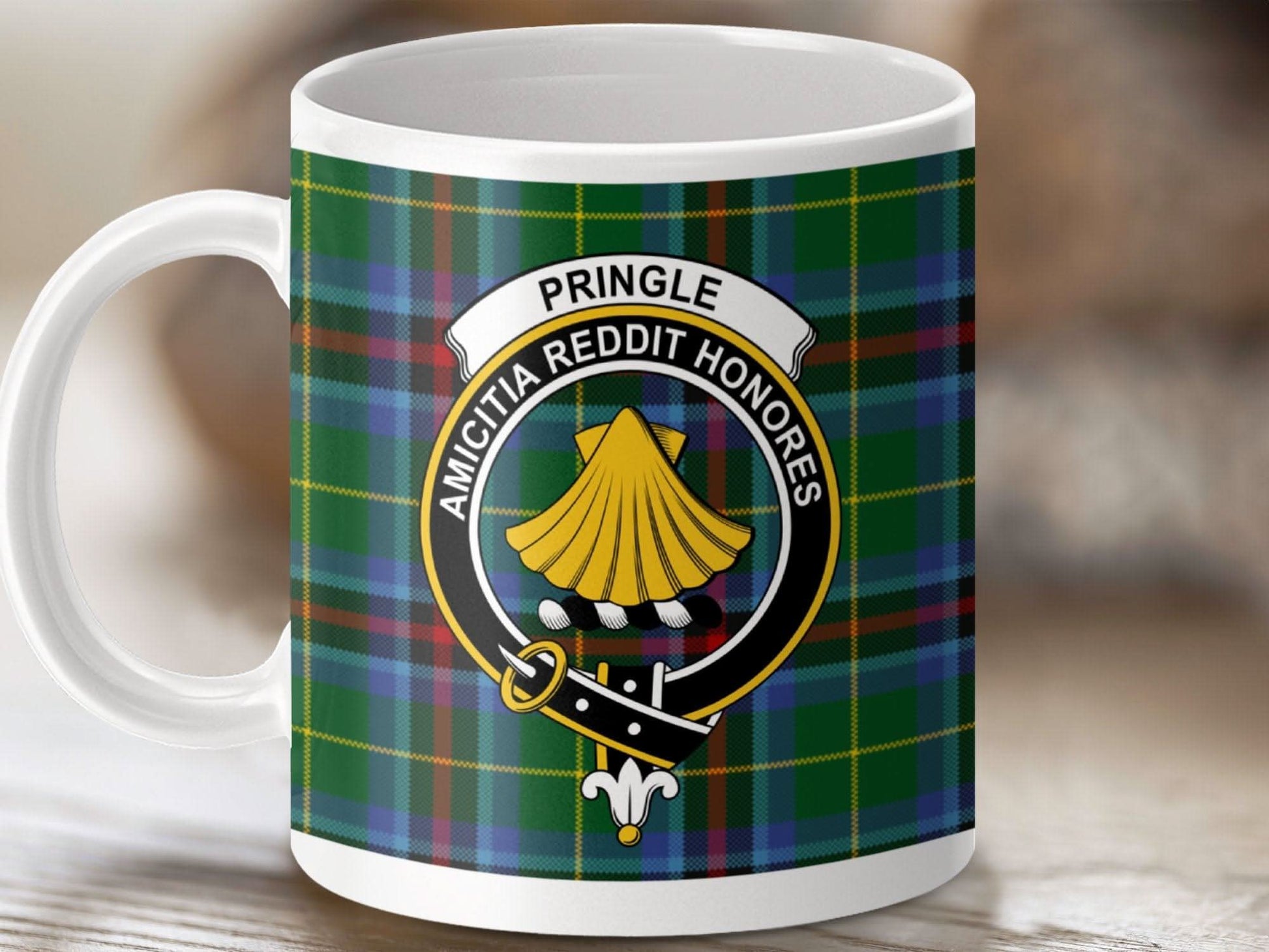 Pringle Amicitia Reddit Honores plaid mug product type