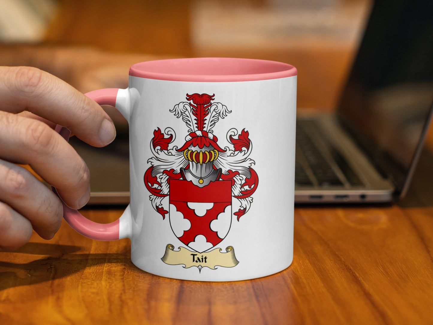 Clan Tait Scottish Coat of Arms Mug - Living Stone Gifts