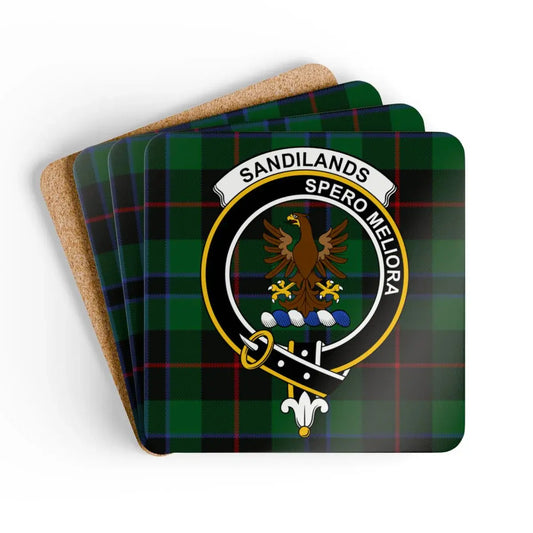 Sandilands Spero Meliora Tartan Coasters product type