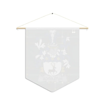 Family Crest Knight and Deer Coat of Arms Wall Banner product