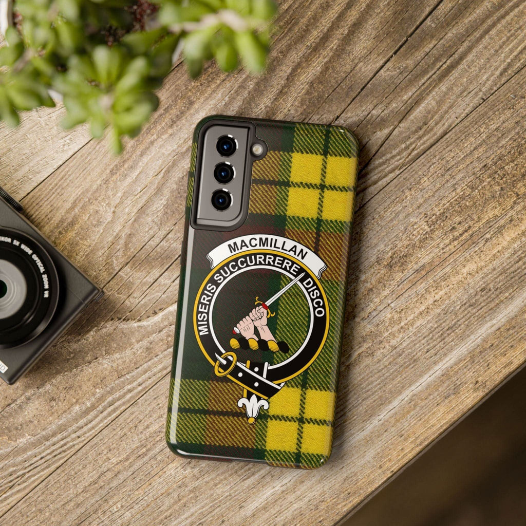 MacMillan Clan Scottish Tartan Cell Phone Case - Celtic Ancestry Gifts