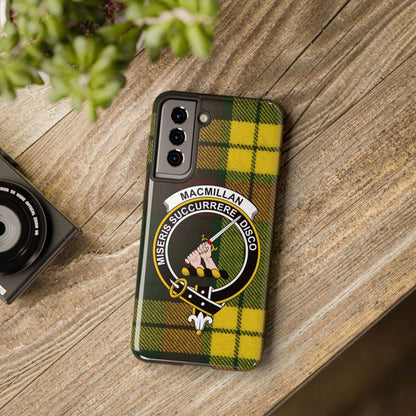 MacMillan Clan Scottish Tartan Cell Phone Case - Celtic Ancestry Gifts