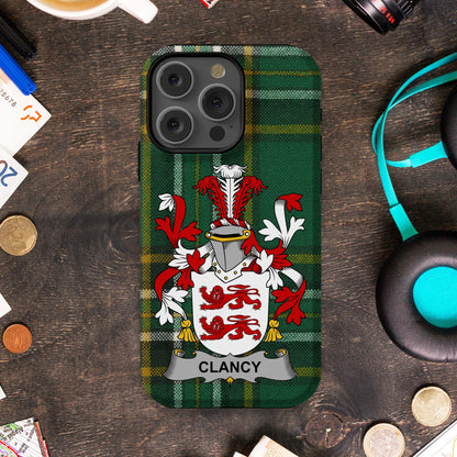 Family Crest Tartan Pattern Phone Case product