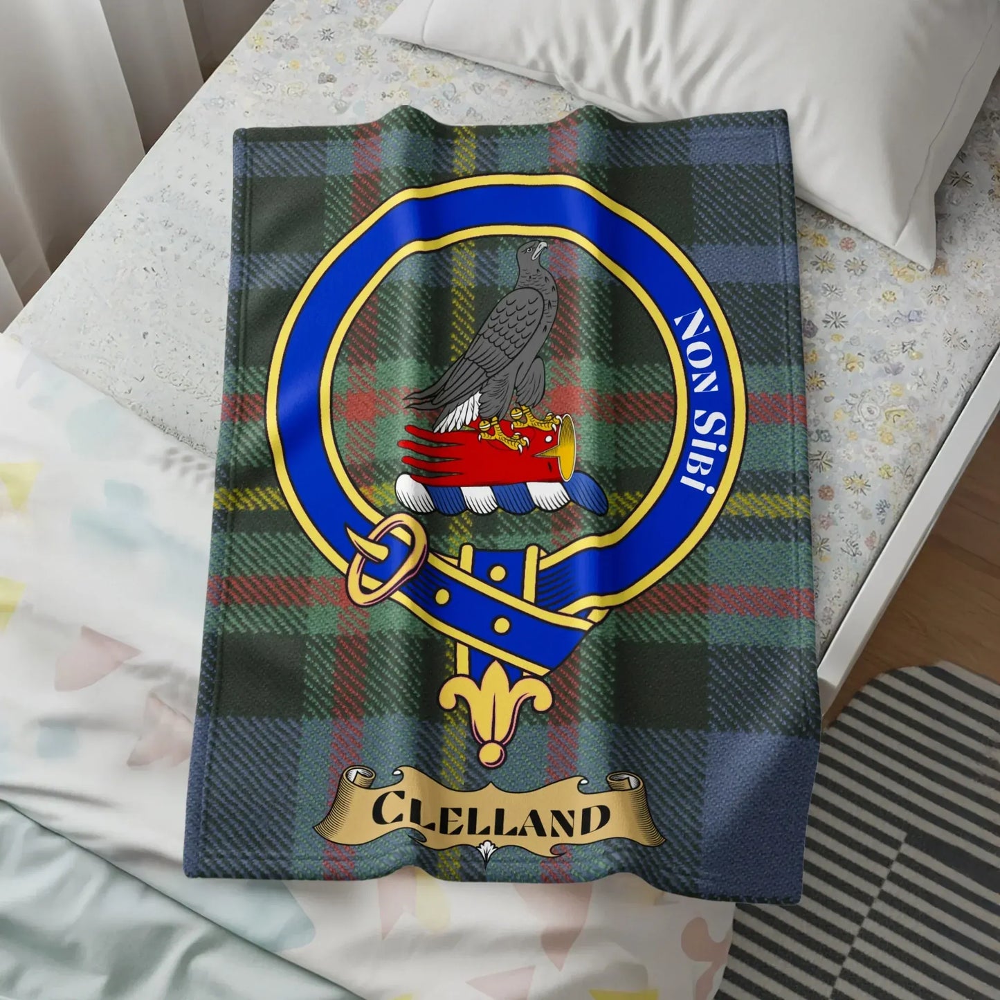 Clenlland Tartan Non Sibi Blanket product