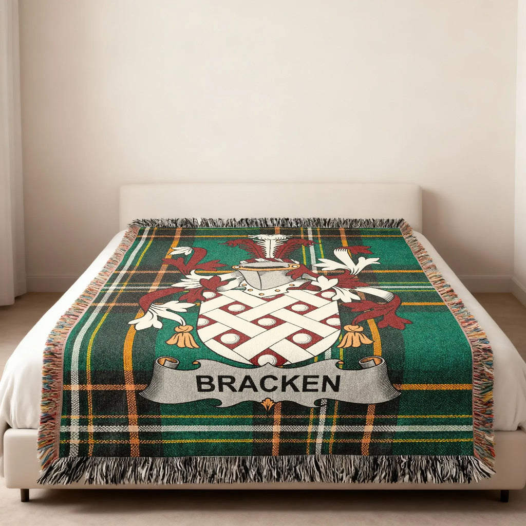 Bracken Crest Plaid Large Throw Blanket product type