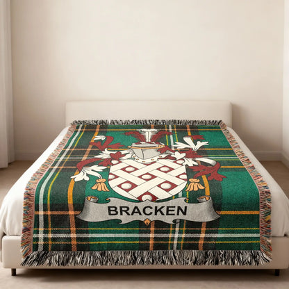 Bracken Crest Plaid Large Throw Blanket product type