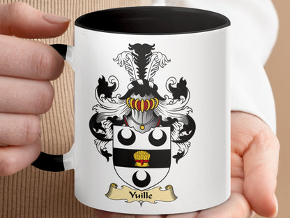 Clan Vuille Scottish Coat of Arms Mug - Living Stone Gifts