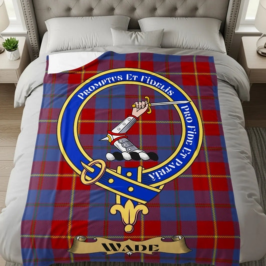 Promptus et Fidelis Wade Tartan Blanket product