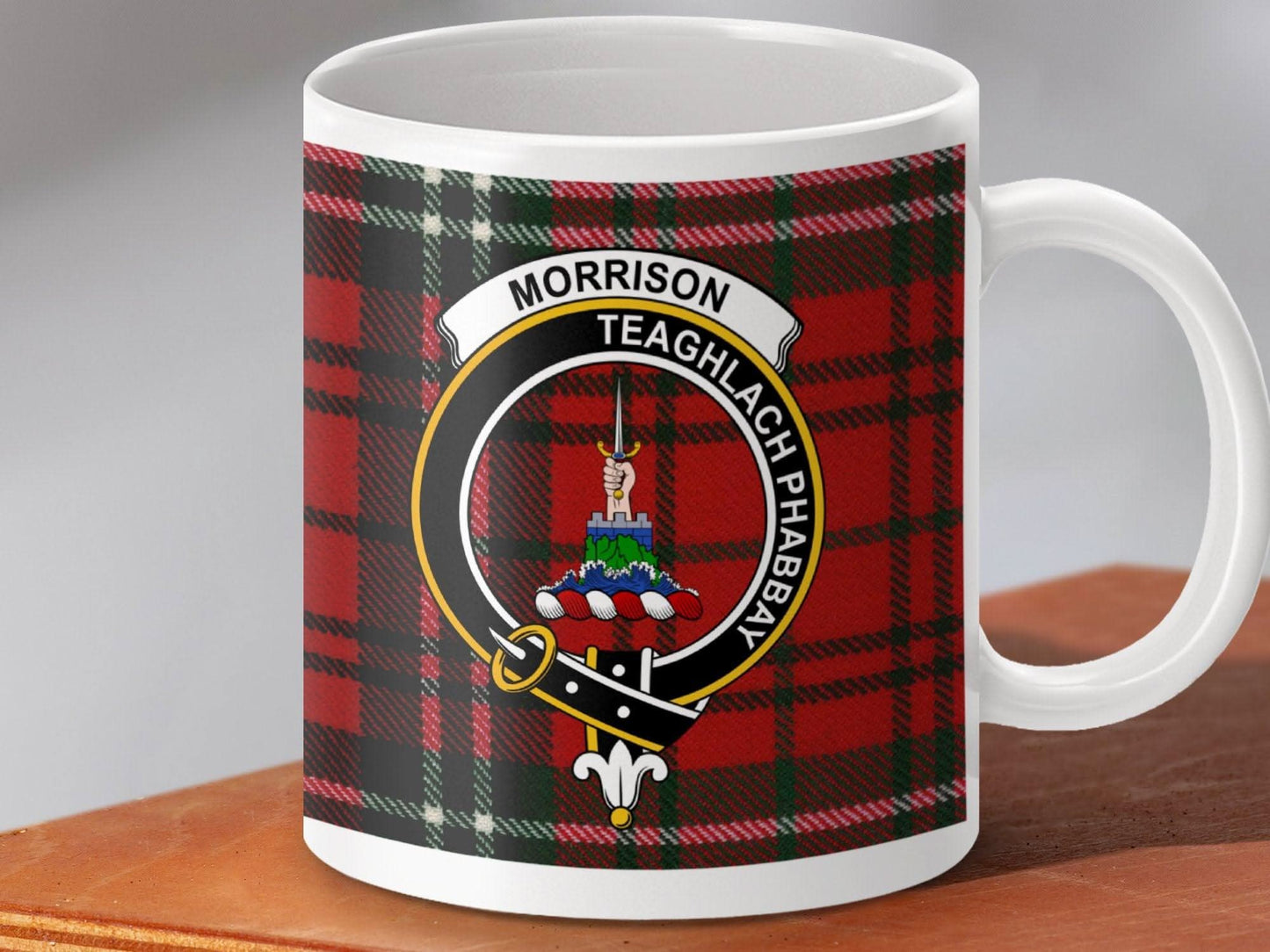 Personalized Morrison Teaghlach Phabbay Clan Mug product