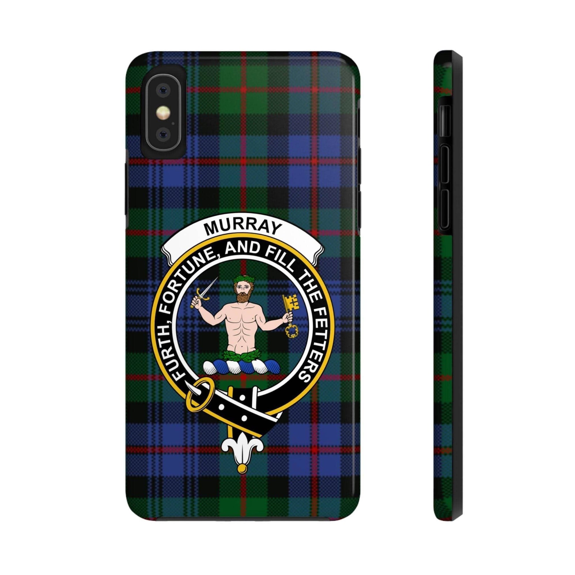 Murray Clan Scottish Tartan Cell Phone Case - Celtic Ancestry Gifts
