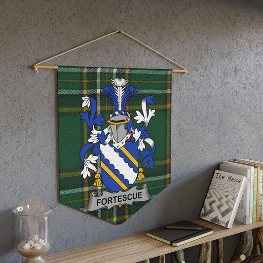 Personalized Green Plaid Family Crest Wall Decor product