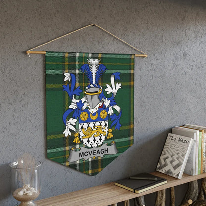 McVeagh Family Crest Wall Hanging Product