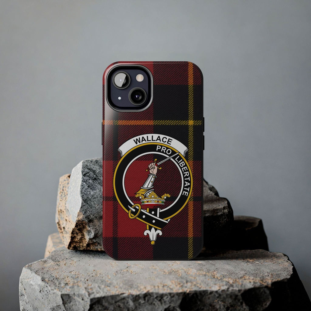 Wallace Clan Scottish Tartan Cell Phone Case - Celtic Ancestry Gifts