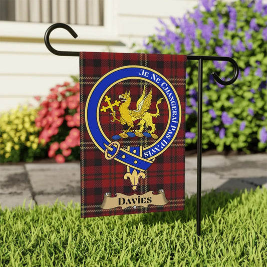 Davies Family Crest Decorative Garden Flag product